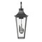 Z-Lite Gannon 5 Light Outdoor Wall Light, 16in. W x 44in. H, Black 5008XXL-BK - alternate 3